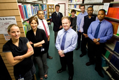 Members of the Kidney Health Research Consortium at the Graduate Entry Medical School and University Hospital Limerick. (left to right) Dr Ells Gillis, Darya Yermak, Dr Mohamed Elsayed, Dr Liam Casserly, Professor Austin Stack, Professor Ailish Hannigan, Dr John Ferguson, Dr Hatim Yagoub, Dr Waleed Mohamed.